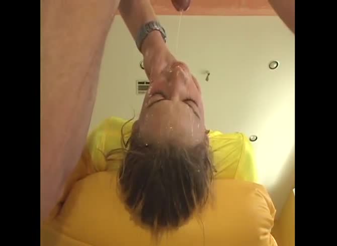 Video :Lady got brutally fucked in the mouth and puked